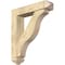 Ekena Millwork Funston Arts and Crafts Rough Sawn Bracket w/ Offset Brace, Douglas Fir, 6"W x 26"D x 30"H BKT0604X26X30FST03RDF - alternate 1